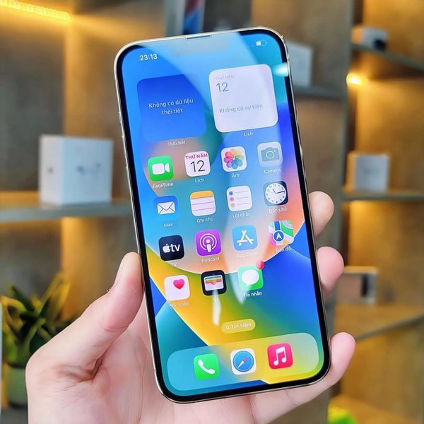 1p 13 P.ro M ax bộ nhớ 128gb máy likenew 99% đẹp nguyên hộp full màu bảo hành 1 đổi 1