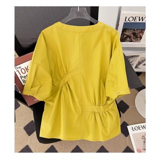 Áo Babydoll Cổ Trụ Bigsize Tay Bồng Nhiều Màu AO45