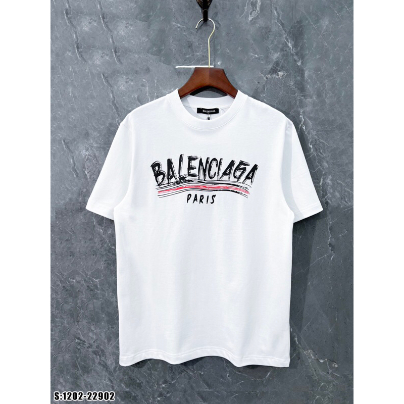 Áo thun nam nữ balenciiaga lên đồ chất hơn nước cất. ảnh thật_1202