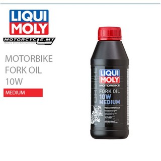 Dầu phuộc nhún liqui moly motorbike fork oil 10w medium 1506 chai 500ml - made in germany