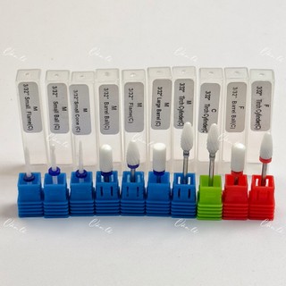 Đầu mài sứ dũa phá móng chuyên nghiệp -Đầu mài ceramic mài phá, mài mịn, mài khóe làm nail loại tốt (lẻ chiếc)