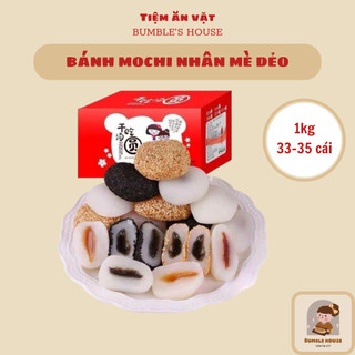 Bánh Mochi nhân mè Dẻo Đài Loan 2 Cô Gái Ngon Nhất