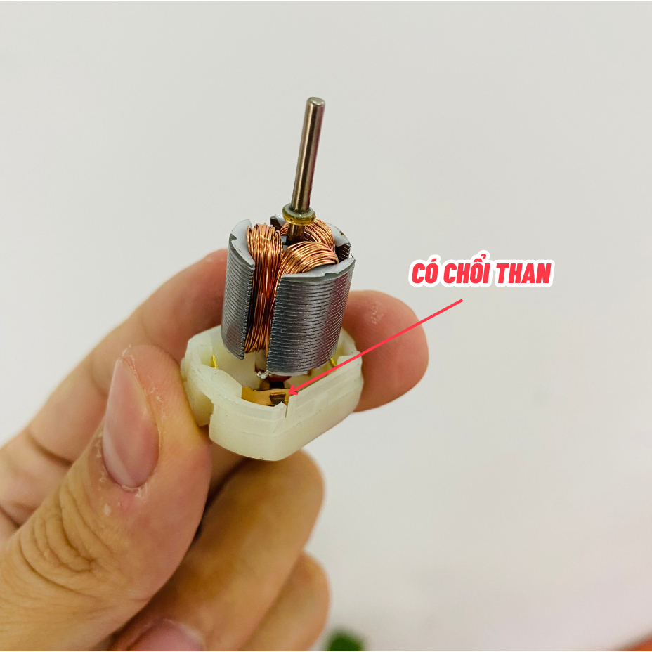 Motor mini F280 280 điện áp 6V 12V tốc độ 13500 RPM dùng máy đánh bọt cà phê, mát xa, quạt, máy cạo râu - LK0604