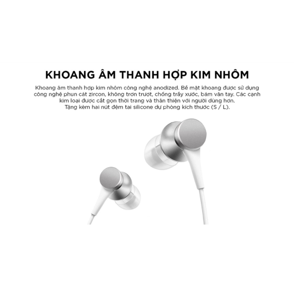 Tai nghe Xiaomi Basic chính hãng có dây nhét tai Gaming  NAKA bảo hành 6 tháng lỗi 1 đổi 1