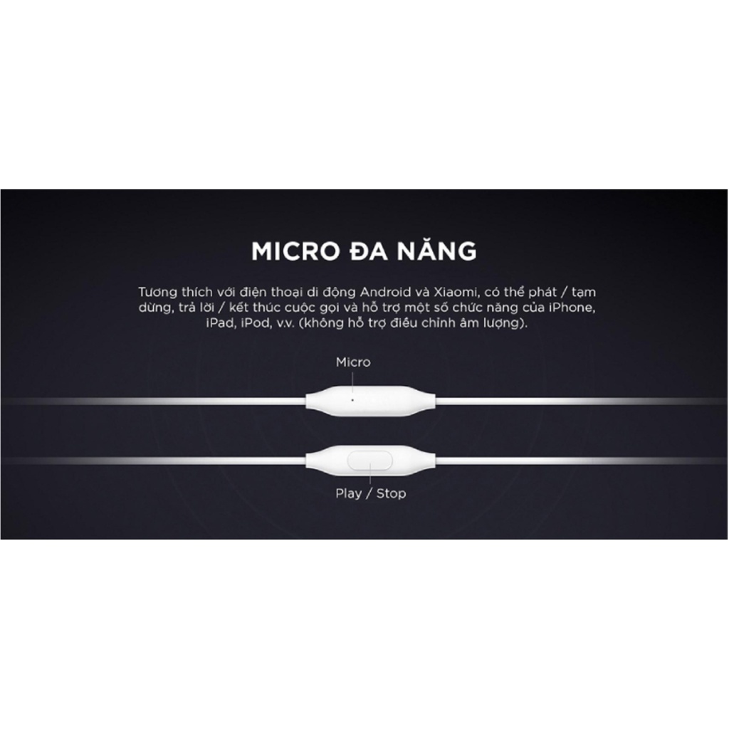 Tai nghe Xiaomi Basic chính hãng có dây nhét tai Gaming  NAKA bảo hành 6 tháng lỗi 1 đổi 1