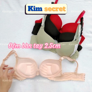  Áo lót nâng ngực đệm bàn tay 2.5cm có gọng nâng ngực tự nhiên đệm mút êm ái nhẹ nhàng phối nơ đơn giản xinh xắn A4644 