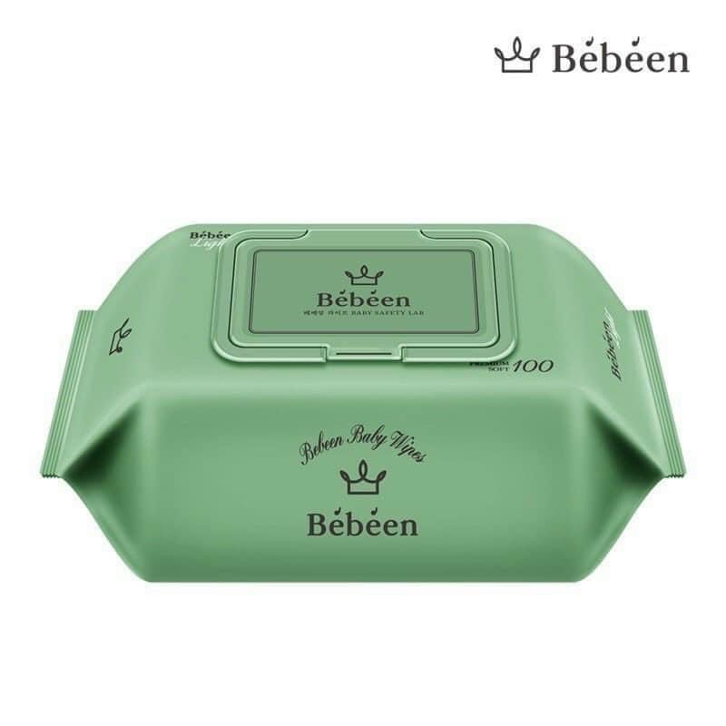 Khăn giấy ướt Bebeen Hàn Quốc 100 tờ/hộp