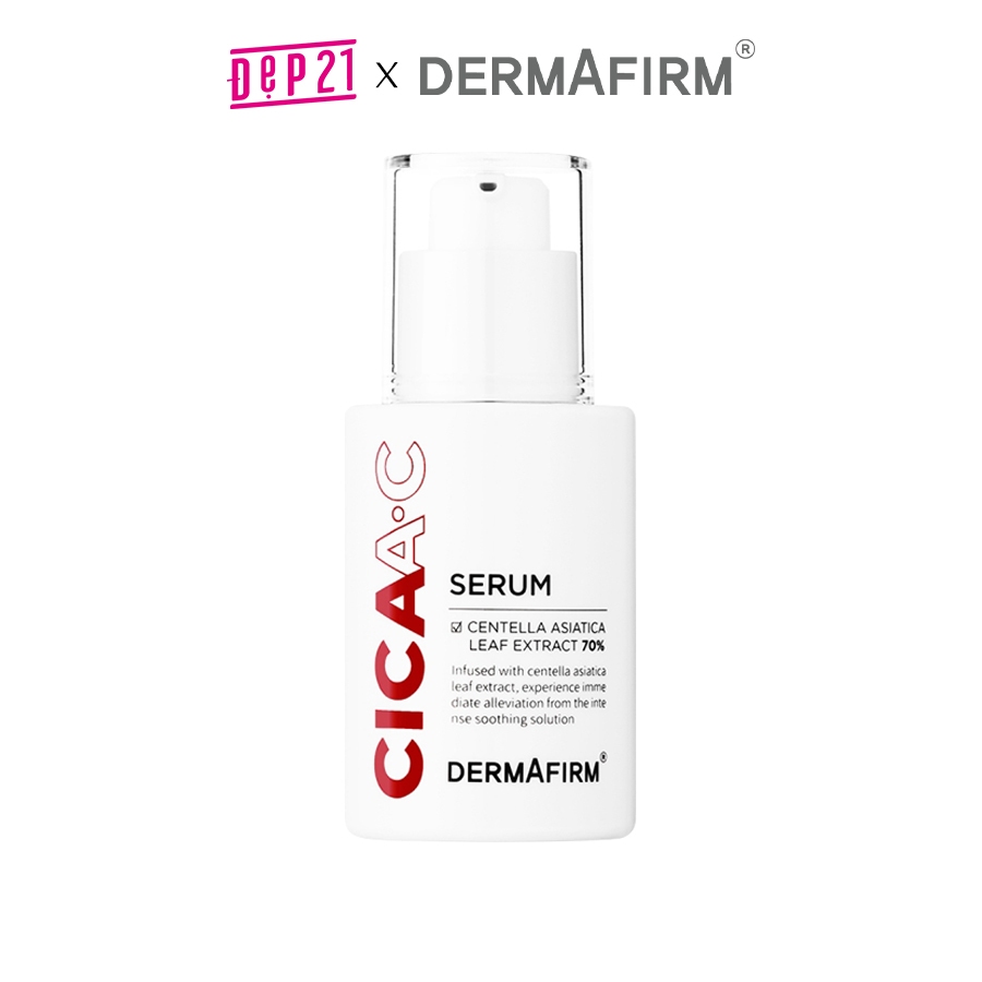 Tinh Chất Cấp Ẩm Chuyên Sâu, Làm Sáng Da, Làm Dịu Da DERMAFIRM CICAA.C SERUM 30ml