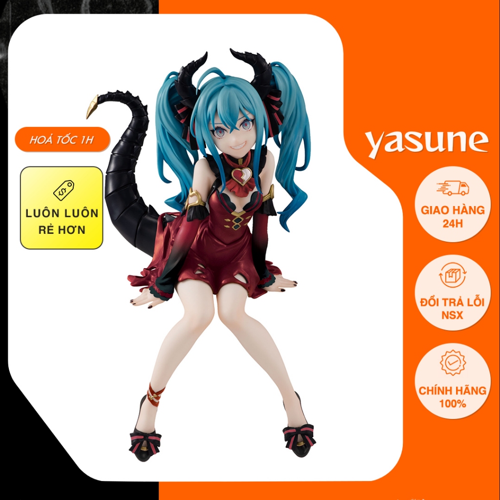 Piapro Characters - Hatsune Miku - Noodle Stopper Figure - Villain ver. (FuRyu) Mô hình figure chính hãng