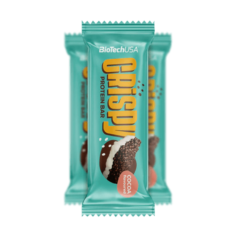 Thanh Bánh Crispy Protein Bar BiotechUSA Vị Cocoa