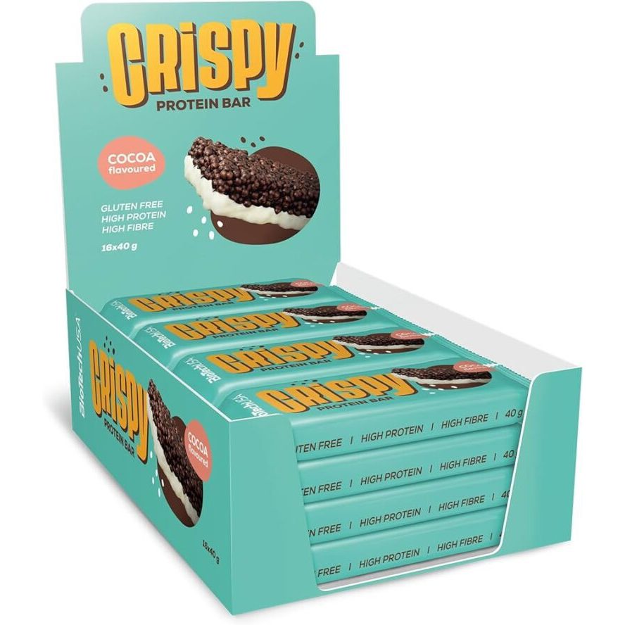 Thanh Bánh Crispy Protein Bar BiotechUSA Vị Cocoa