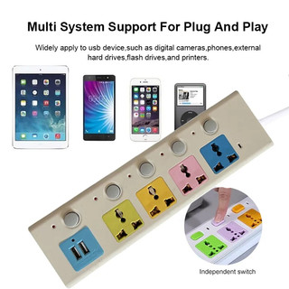 Ổ power plug，Multi-Function Socket Outlet Plug Universal Outlet Extension Cord Power Socket / Power Board / Power Strip