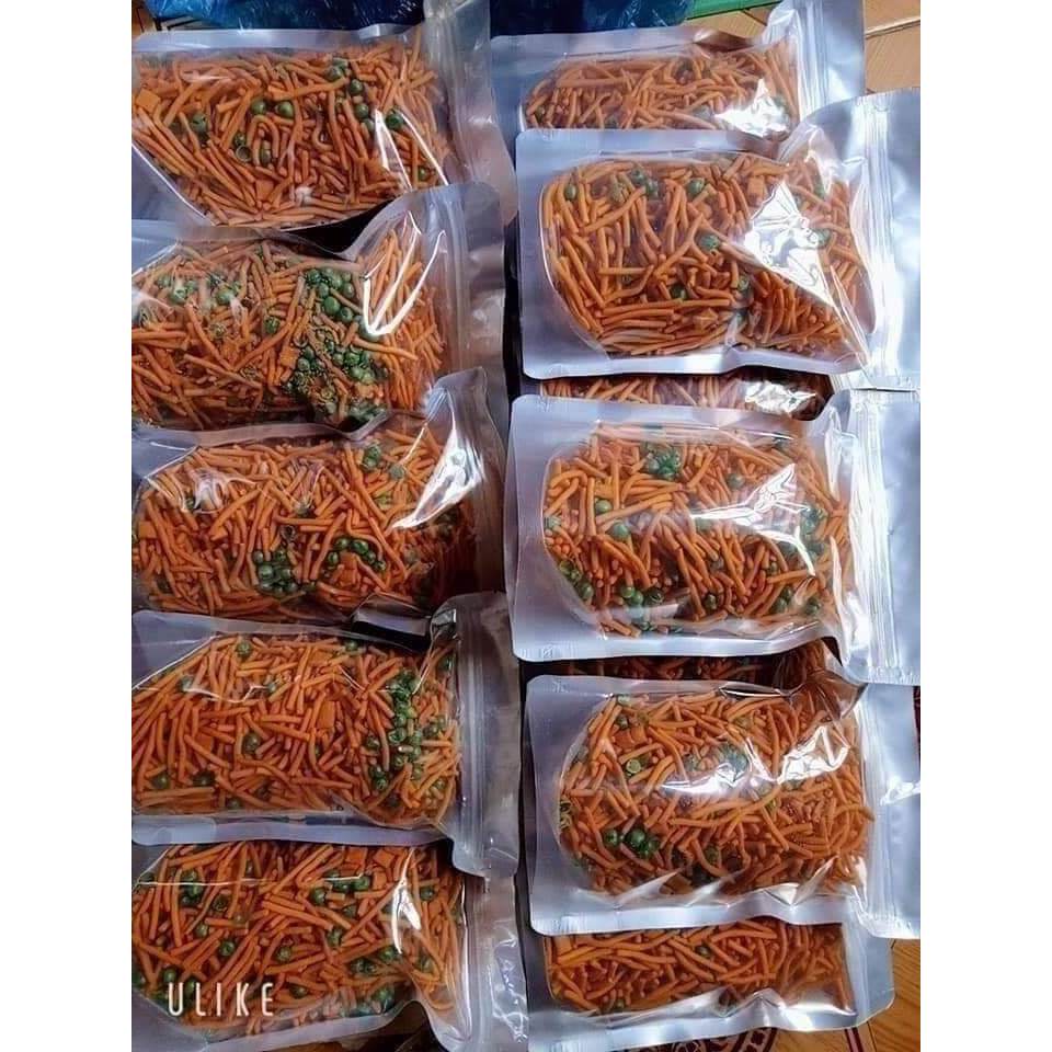 Bim bim que tăm đậu, bim bim tăm đậu hà lan, Snack Que Bim Tăm Thái, đồ ăn vặt hot, đồ ăn vặt 1k-QTD