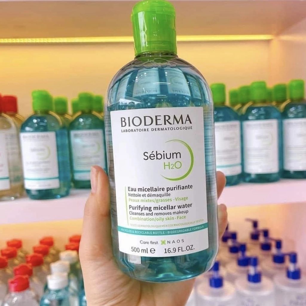 Nước Tẩy Trang Bioderma 500ML Của Pháp Có Bill