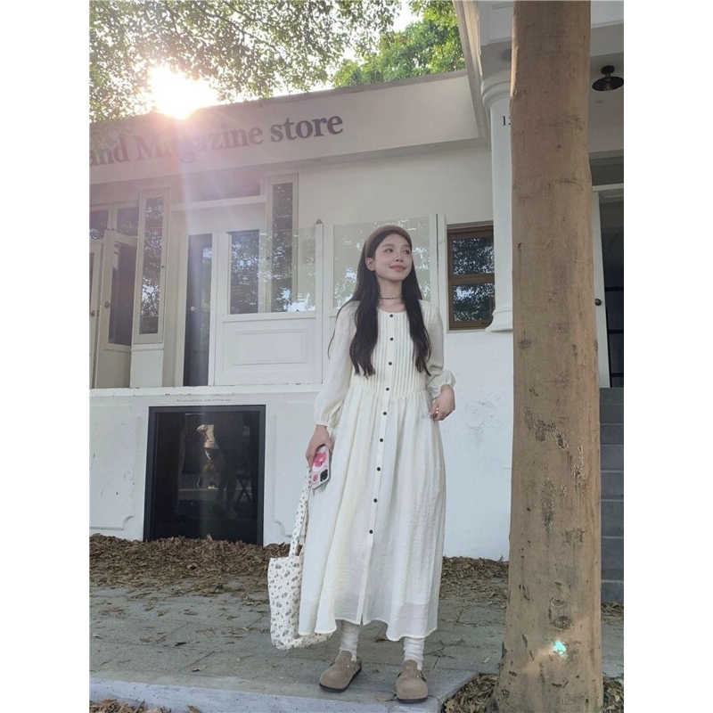 VÁY BABYDOLL DÁNG DÀI TIỂU THƯ NỮ TÍNH 🌸🌸🌸