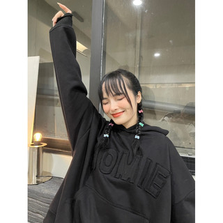 Áo khoác hoodie homie hoodie hoodie thêu đắp vải homie