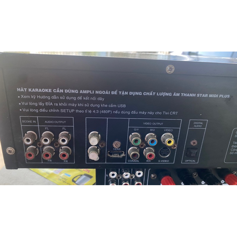 Đầu DVD Karaoke Acnos SK8300HDMI cũ - thanh lý dùng tốt