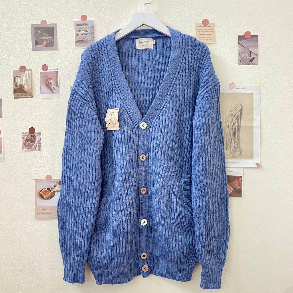Áo khoác len Cardigan 2Hand dáng ngắn nhiều mẫu mã