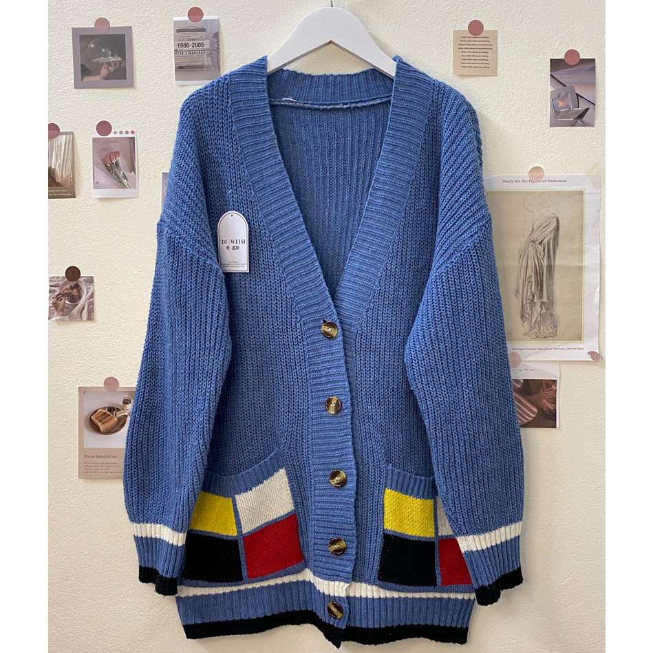 Áo khoác len Cardigan 2Hand dáng ngắn nhiều mẫu mã