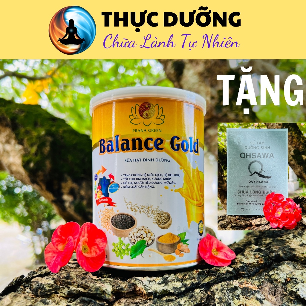 Sữa Hạt Balance Gold giàu dinh dưỡng của thầy Ngô Đức Vượng hộp 450g