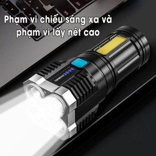 Đèn Pin Cầm Tay- Đền Pin Chiếu Xa- Đèn Pin Siêu Sáng