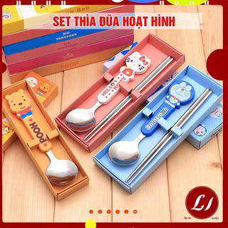 Bộ đũa thìa dĩa cho bé