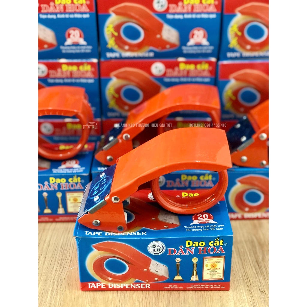 Dao cắt băng keo Dân Hoa cầm tay 5cm