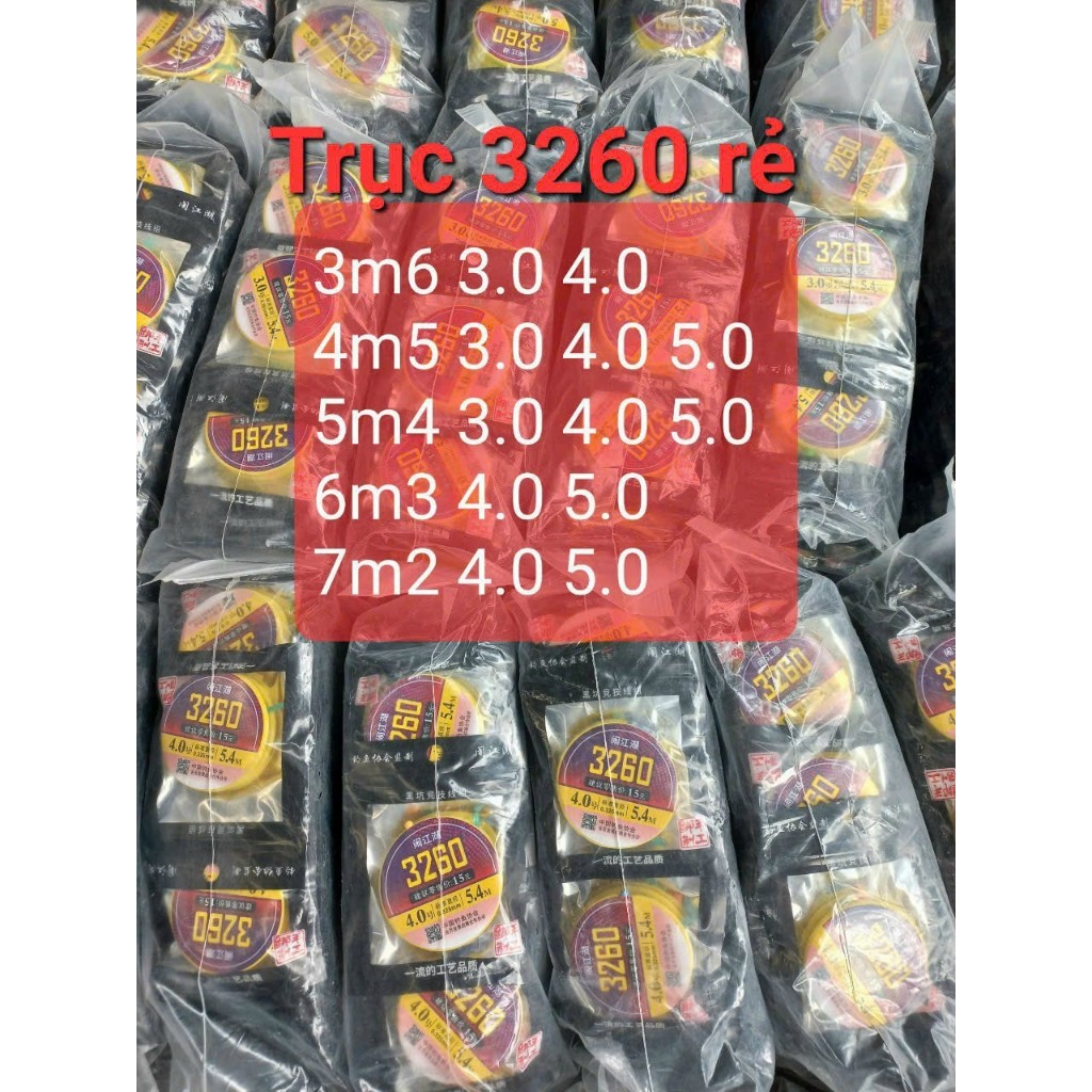 TRỤC CÂU ĐÀI 3260 BUỘC SẴN GIÁ SIÊU RẺ