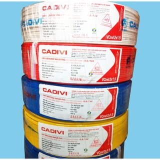 Dây điện đôi cadivi vcmd cadivi dài 1 mét