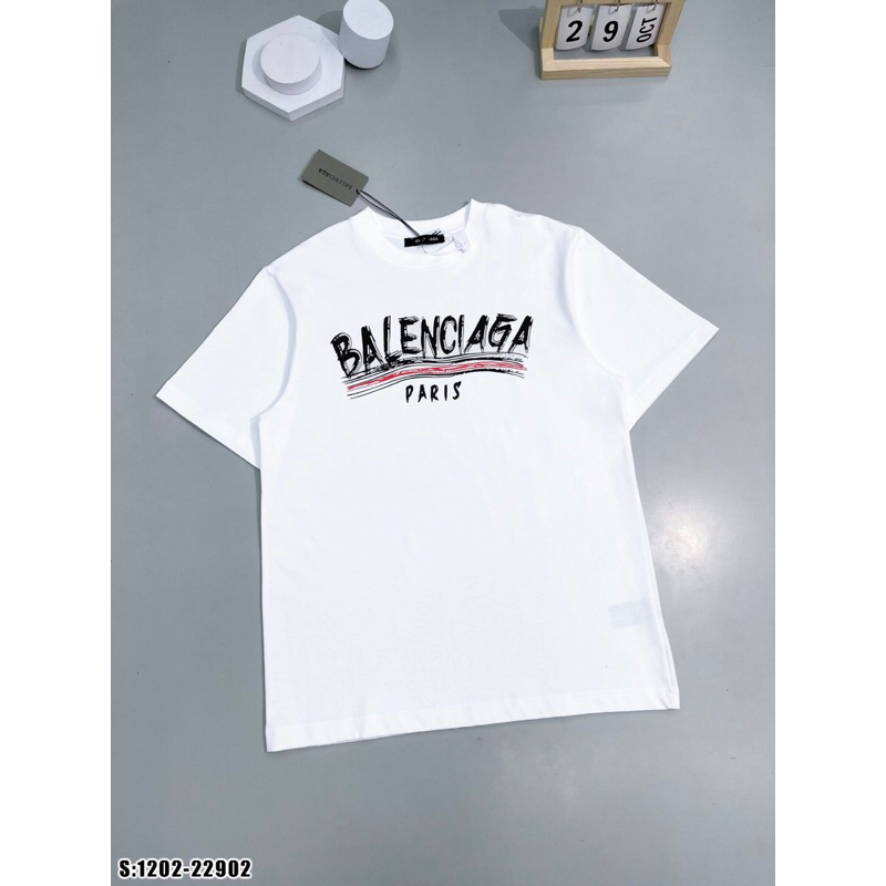 Áo thun nam nữ balenciiaga lên đồ chất hơn nước cất. ảnh thật_1202