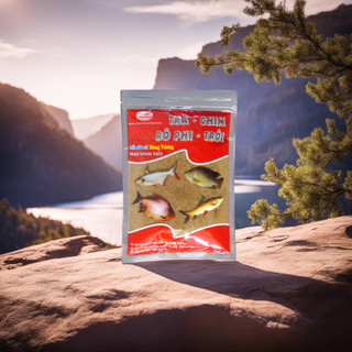Mồi Câu Tổng Hợp Vị Tanh (200g) – Mồi Câu Cá Hùng Vương - Dụ Cá Nhanh – Bắt Cá Khỏe