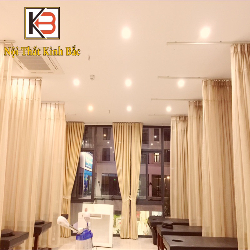 Rèm voan spa KB -- Rèm cửa spa mềm mại nhiều kích thước