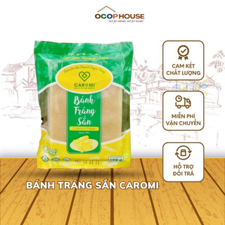 Bánh tráng sắn caromi bánh tráng khoai mì giòn dai làm được nhiều món gluten free gói 150g/500g - ocop house