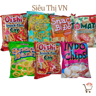 Bim bim snack oishi 32gr - đủ vị