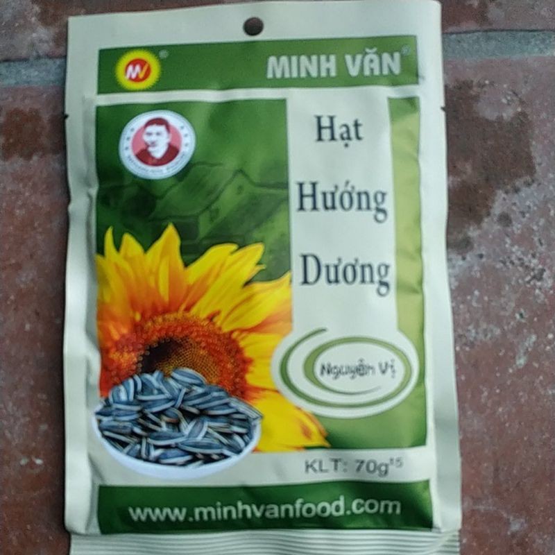 Hạt hướng dương vị dừa, Gói 80G hạt hướng dương tẩm vị dừa thơm ngon - HDD
