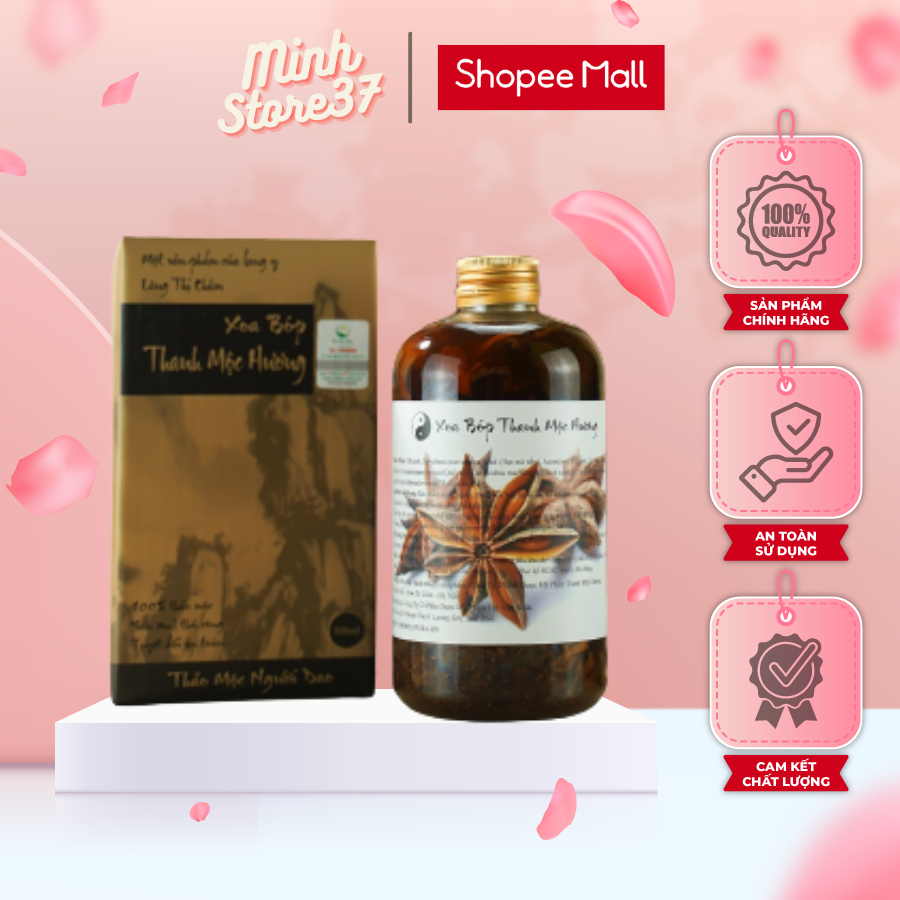 Thảo Dược Xoa Bóp Xương Khớp Người Dao THANH MỘC HƯƠNG 500ml Chính Hãng