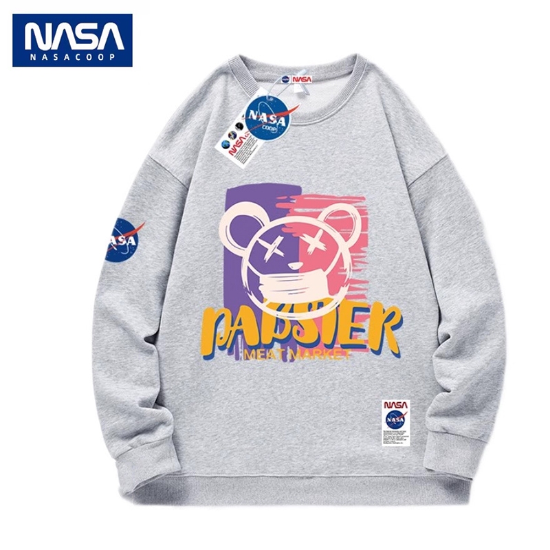 Áo Nỉ Cổ Tròn Unisex Dài Tay Hình Mặt Gấu Dáng Rộng Thời Trang Zenkonu TOP NAM 301