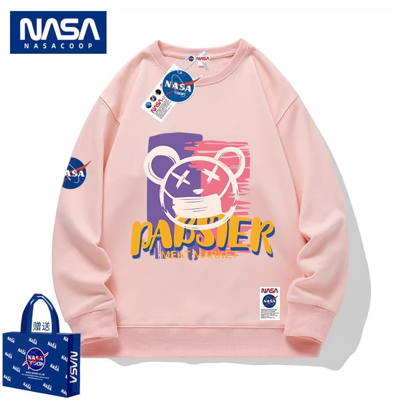 Áo Nỉ Cổ Tròn Unisex Dài Tay Hình Mặt Gấu Dáng Rộng Thời Trang Zenkonu TOP NAM 301