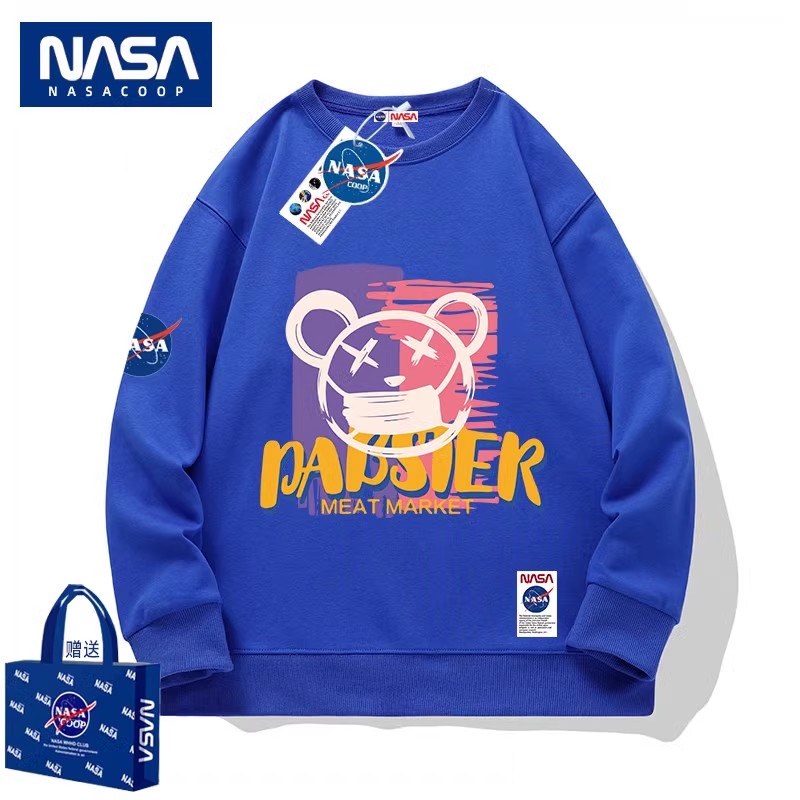 Áo Nỉ Cổ Tròn Unisex Dài Tay Hình Mặt Gấu Dáng Rộng Thời Trang Zenkonu TOP NAM 301