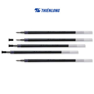 Combo 24 Ruột bút Gel Thiên Long mực đẹp không lem, viết trơn êm, thay ruột cho bút gel đậy nắp GR-01