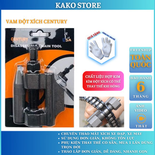 Dụng cụ tháo mắt sên, vam cảo cắt xích xe máy xe đạp Century, dụng cụ sửa chữa Kako store