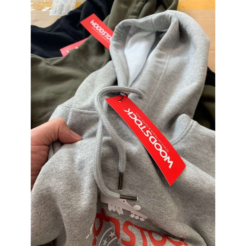 Áo hoodie Nam Woodstock áo nỉ chòng đầu da cá Unisex Nam Nữ vnxk 4mau ấm ấp thoải mái