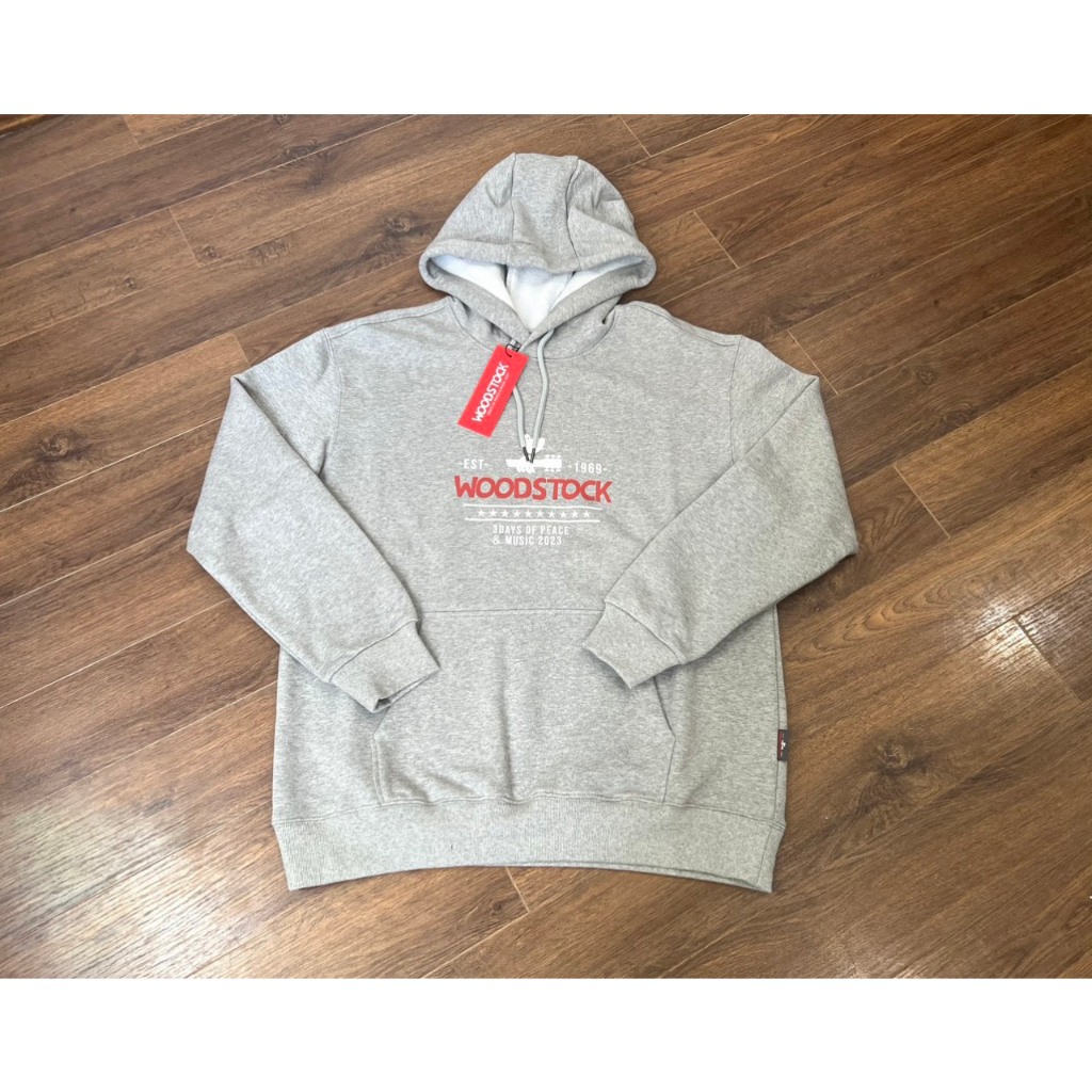 Áo hoodie Nam Woodstock áo nỉ chòng đầu da cá Unisex Nam Nữ vnxk 4mau ấm ấp thoải mái