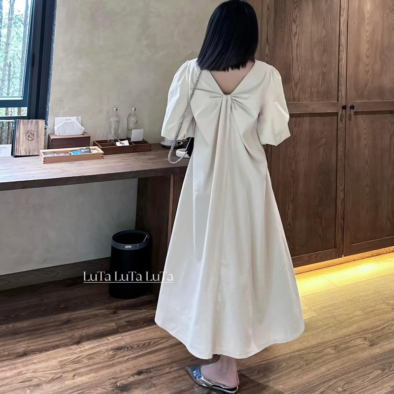 LUTA | VÁY MUỐI TIÊU TAY BỒNG