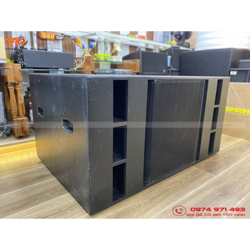 Vỏ sub 5 tấc đôi ADMAX VS502, ván ép, KT 120X80X60cm, 1 cái