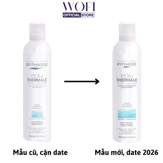 Xịt khoáng Byphasse Eau Thermale 100% Naturelle 300ml