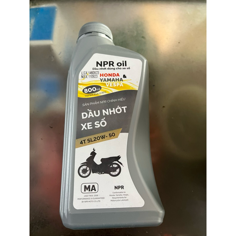 Dầu nhớt xe số NPR