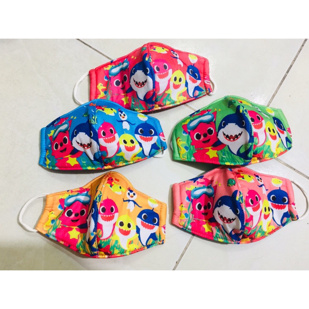 Combo 10 khẩu trang vải hoạt hình ( Giao màu và hình ngẫu nhiên