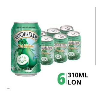 Lốc 6 lon bí đao Wonderfarm 310ml