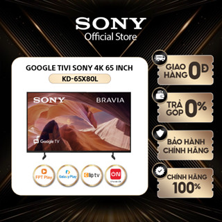 Google Tivi Sony 4K 65 Inch KD-65X80L (Mới 2023) - Miễn Phí Lắp Đặt
